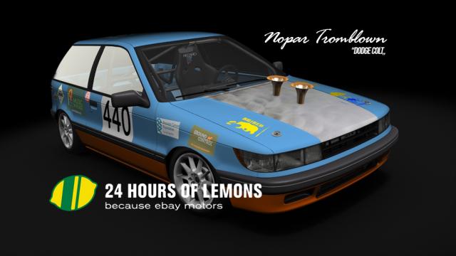 LM - Dodge Colt 1989 for Assetto Corsa