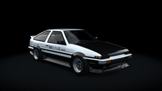 Toyota AE86 Winter Drift for Assetto Corsa