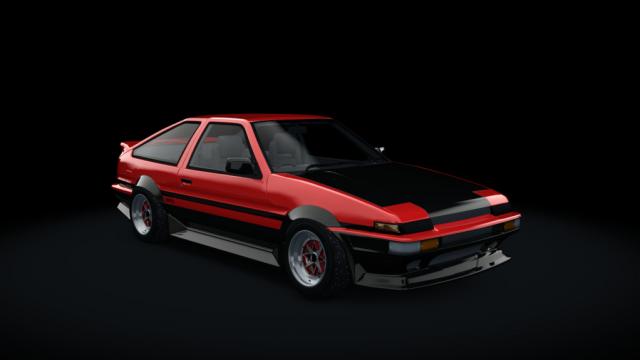 Toyota AE86 Winter Drift for Assetto Corsa