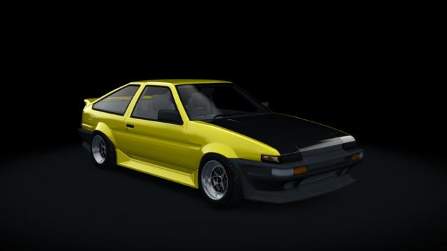 Toyota AE86 Winter Drift for Assetto Corsa