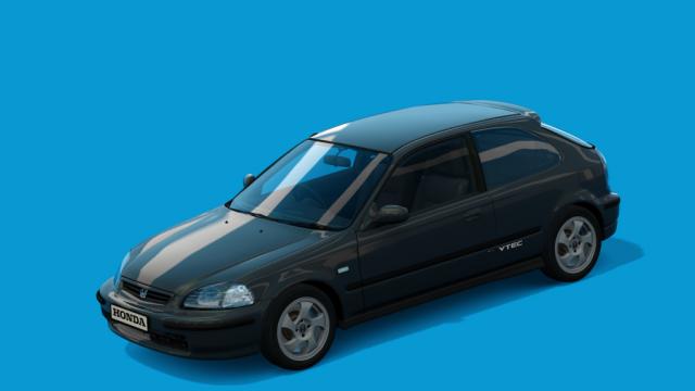 Honda civic ek4 stock 1995-1996 для Assetto Corsa