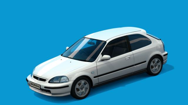 Honda civic ek4 stock 1995-1996 для Assetto Corsa