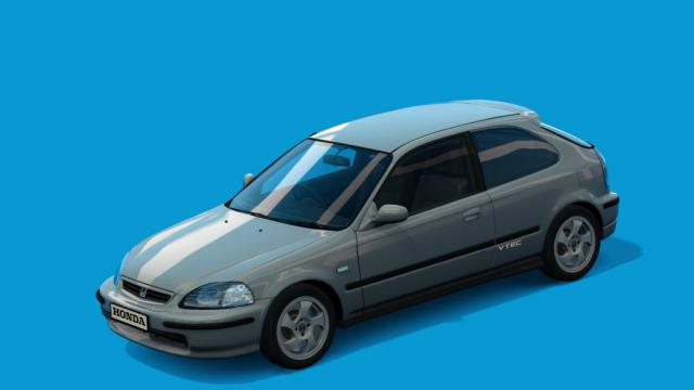 Honda civic ek4 stock 1995-1996 для Assetto Corsa