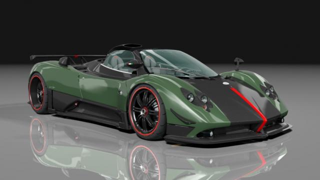 Pagani Zonda Cinque Roadster для Assetto Corsa