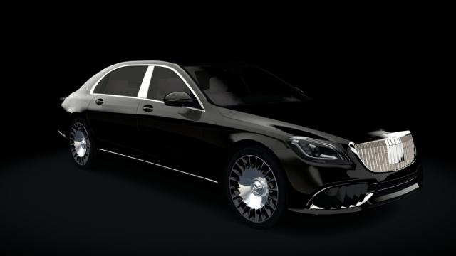 Mercedes-Benz W222 S650 Maybach VER2 for Assetto Corsa