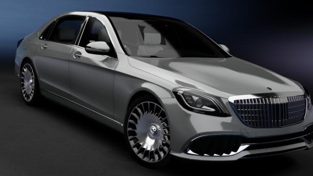 Mercedes-Benz W222 S650 Maybach VER2 for Assetto Corsa