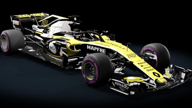 Renault R.S.18 (RS18) для Assetto Corsa