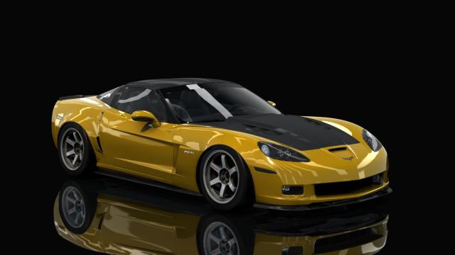 Chevrolet Corvette C6 Z06 Freshkiicks PUSHIN P TUNED для Assetto Corsa