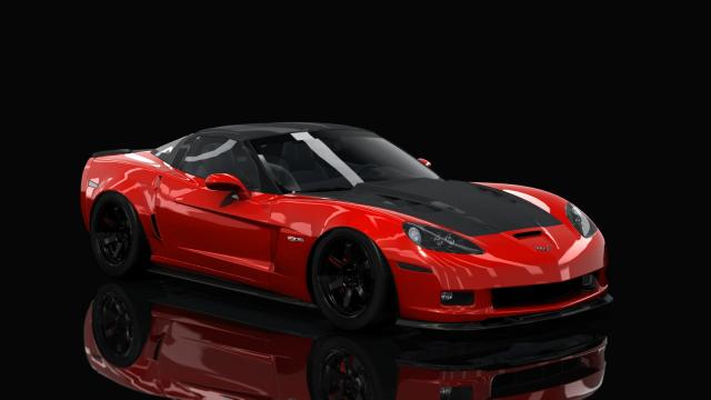 Chevrolet Corvette C6 Z06 Freshkiicks PUSHIN P TUNED для Assetto Corsa