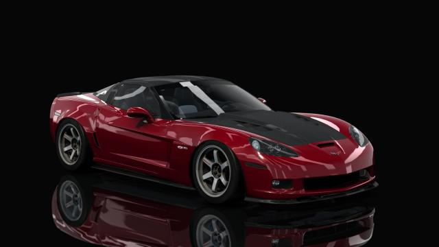 Chevrolet Corvette C6 Z06 Freshkiicks PUSHIN P TUNED для Assetto Corsa