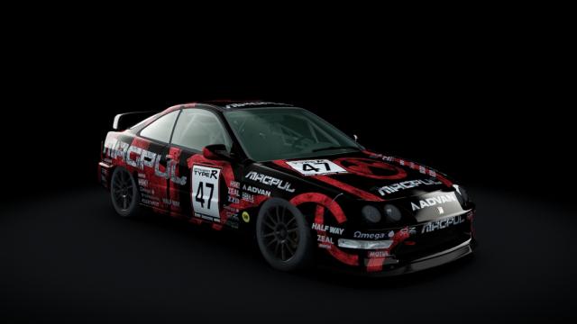 BTCC 2000 Honda integra type r for Assetto Corsa