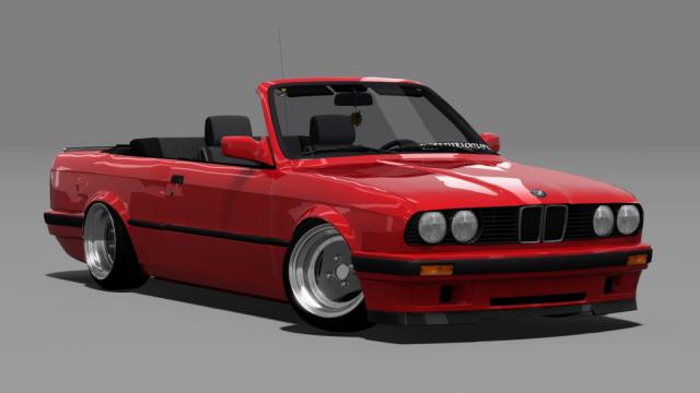 BMW E30 Convertible Team Effort for Assetto Corsa