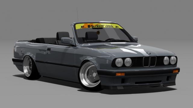 BMW E30 Convertible Team Effort for Assetto Corsa