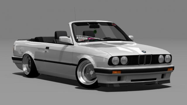 BMW E30 Convertible Team Effort for Assetto Corsa