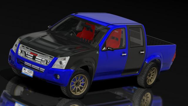 Isuzu D-Max 2010 4Cab Hi-Lander для Assetto Corsa