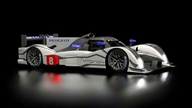 LMP1 Peugeot 908 Hybrid4 2011