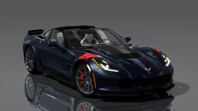 Chevrolet Corvette C7 Grand Sport Coupe ’17 для Assetto Corsa