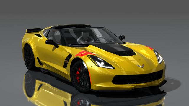 Chevrolet Corvette C7 Grand Sport Coupe ’17 для Assetto Corsa