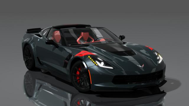 Chevrolet Corvette C7 Grand Sport Coupe ’17 для Assetto Corsa