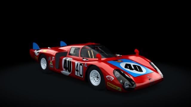 Alfa Romeo T33-2 Longtail для Assetto Corsa