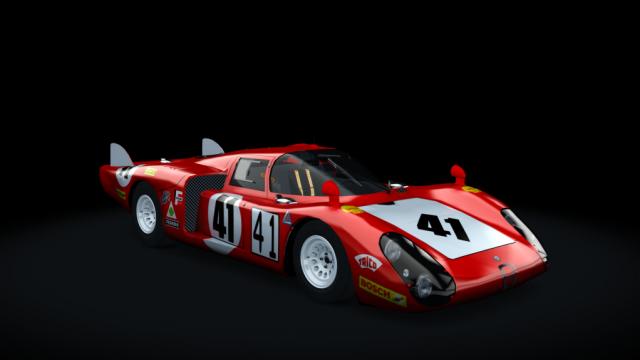 Alfa Romeo T33-2 Longtail для Assetto Corsa