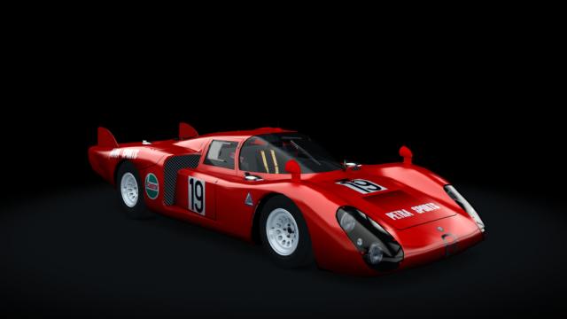 Alfa Romeo T33-2 Longtail для Assetto Corsa