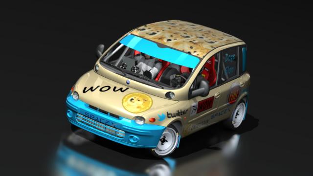 Fiat Multipla 16v Gr.N for Assetto Corsa