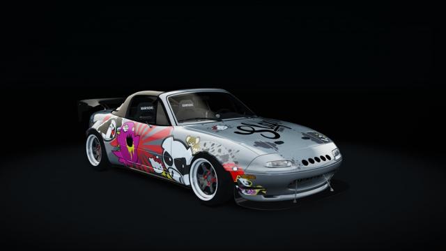 Mazda MX5 NA RaketenHase для Assetto Corsa
