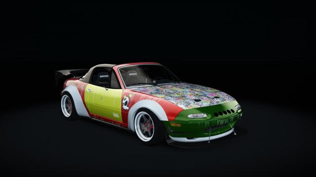 Mazda MX5 NA RaketenHase для Assetto Corsa