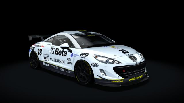 GT4 Peugeot 308 RCZ для Assetto Corsa