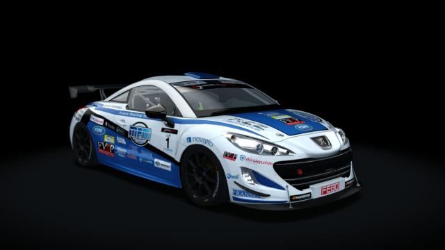 GT4 Peugeot 308 RCZ для Assetto Corsa