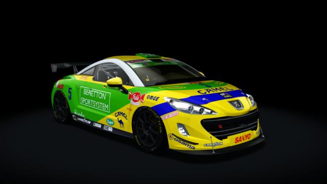 GT4 Peugeot 308 RCZ для Assetto Corsa