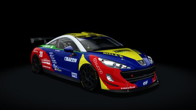 GT4 Peugeot 308 RCZ для Assetto Corsa