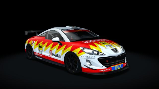 GT4 Peugeot 308 RCZ для Assetto Corsa