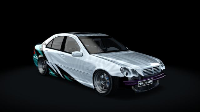 Mercedes-Benz C32 2jz Drift edition for Assetto Corsa