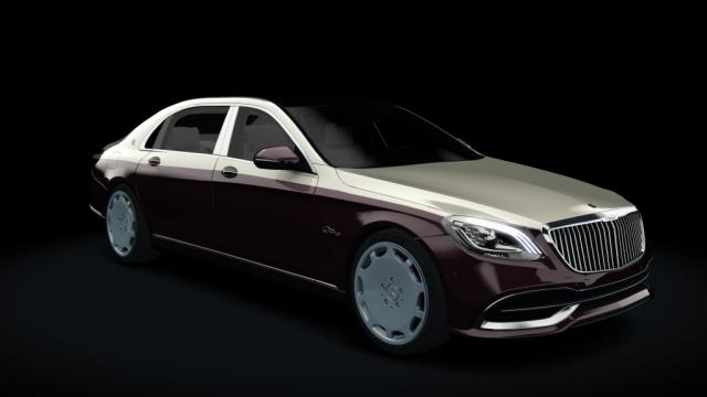 Mercedes-Benz W222 S650 Maybach для Assetto Corsa