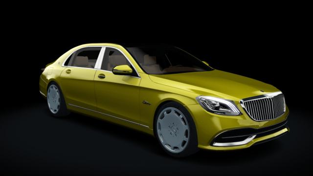 Mercedes-Benz W222 S650 Maybach для Assetto Corsa