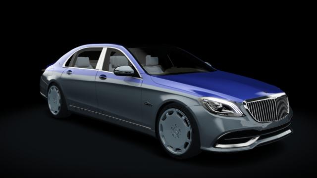 Mercedes-Benz W222 S650 Maybach для Assetto Corsa