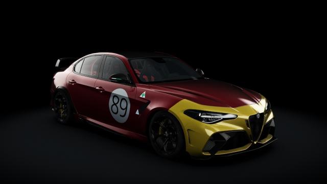 Alfa Romeo Giulia GTAm for Assetto Corsa