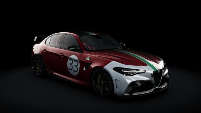 Alfa Romeo Giulia GTAm for Assetto Corsa