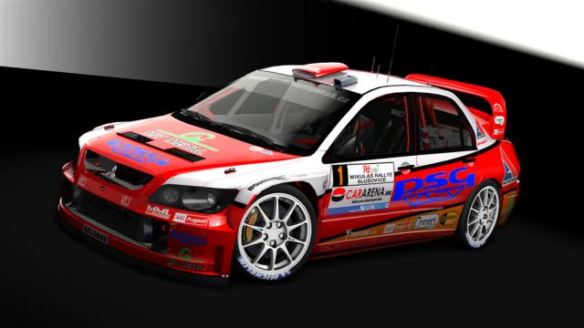 Mitsubishi Lancer EVO WRC05 for Assetto Corsa