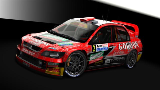 Mitsubishi Lancer EVO WRC05 for Assetto Corsa