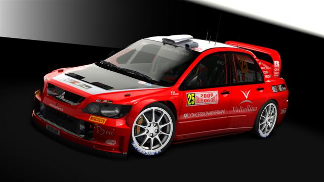 Mitsubishi Lancer EVO WRC05 for Assetto Corsa