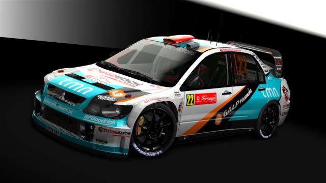 Mitsubishi Lancer EVO WRC05 for Assetto Corsa