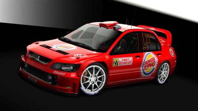 Mitsubishi Lancer EVO WRC05 for Assetto Corsa