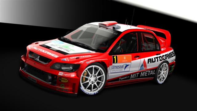 Mitsubishi Lancer EVO WRC05 for Assetto Corsa