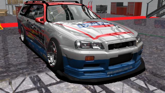 Nissan Stagea R34 The Boys for Assetto Corsa