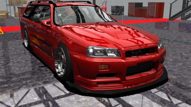 Nissan Stagea R34 The Boys for Assetto Corsa