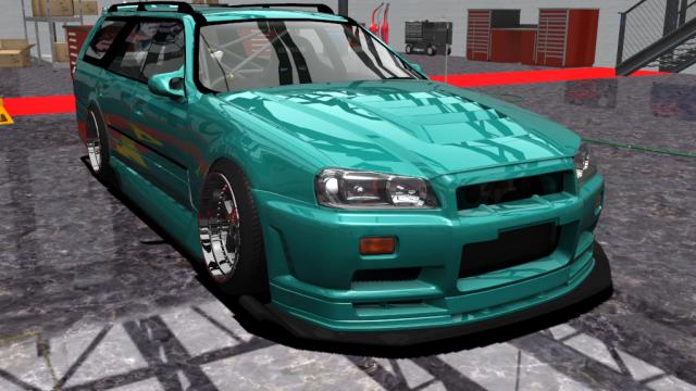 Nissan Stagea R34 The Boys for Assetto Corsa