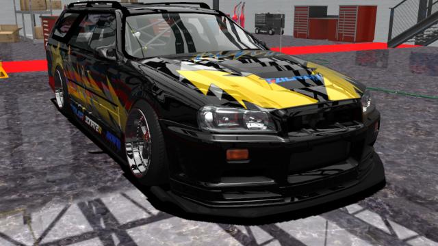 Nissan Stagea R34 The Boys for Assetto Corsa